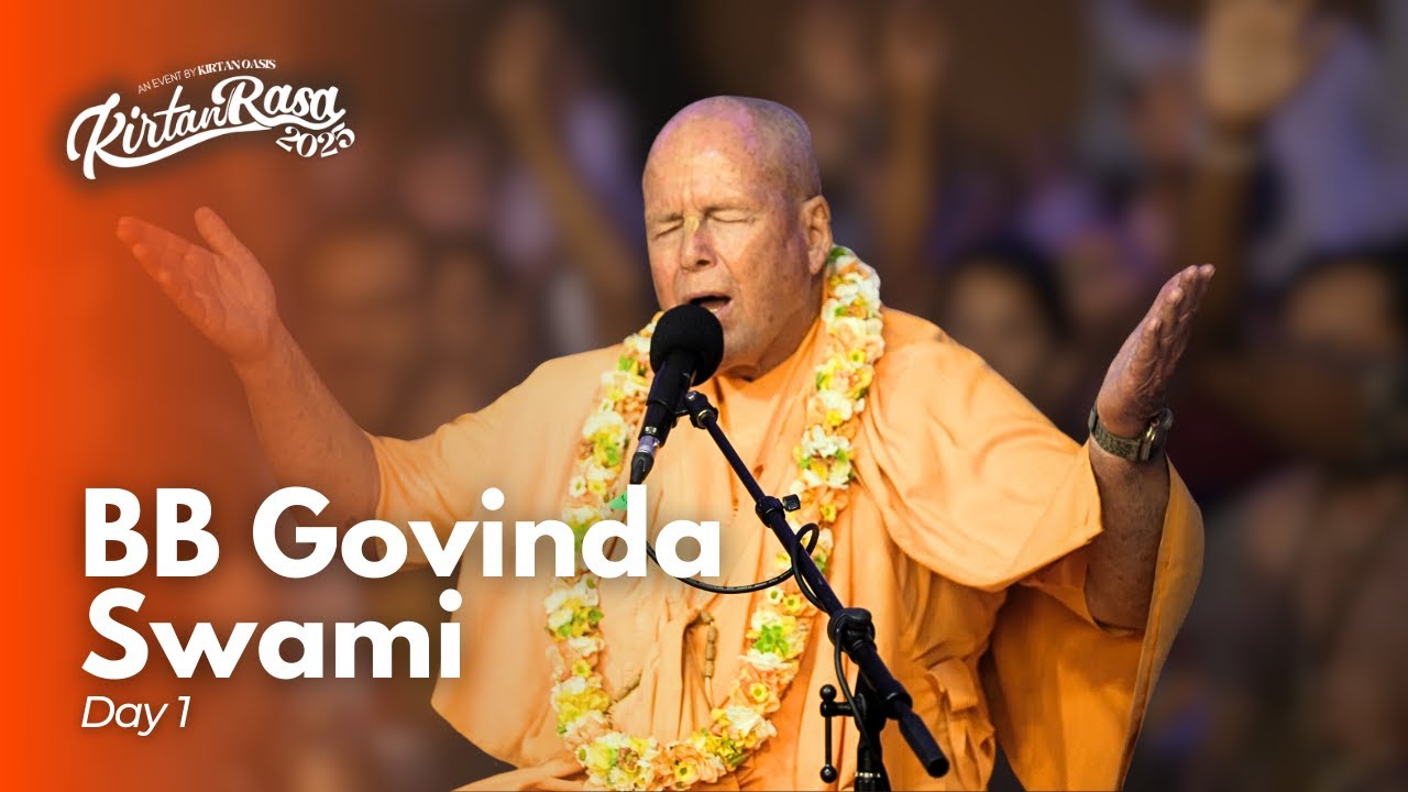BB Govinda Swami's Kirtan | Day 1 | Kirtan Rasa 2025 | 4K | Dubai Kirtan Mela