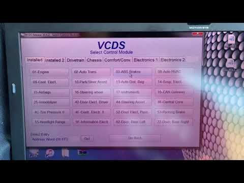 Passat B6 B7 CC PLA Activate Coding for ABS module