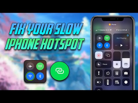 Why Is My Hotspot So Slow Iphone | New Easy Trick to Speed Up