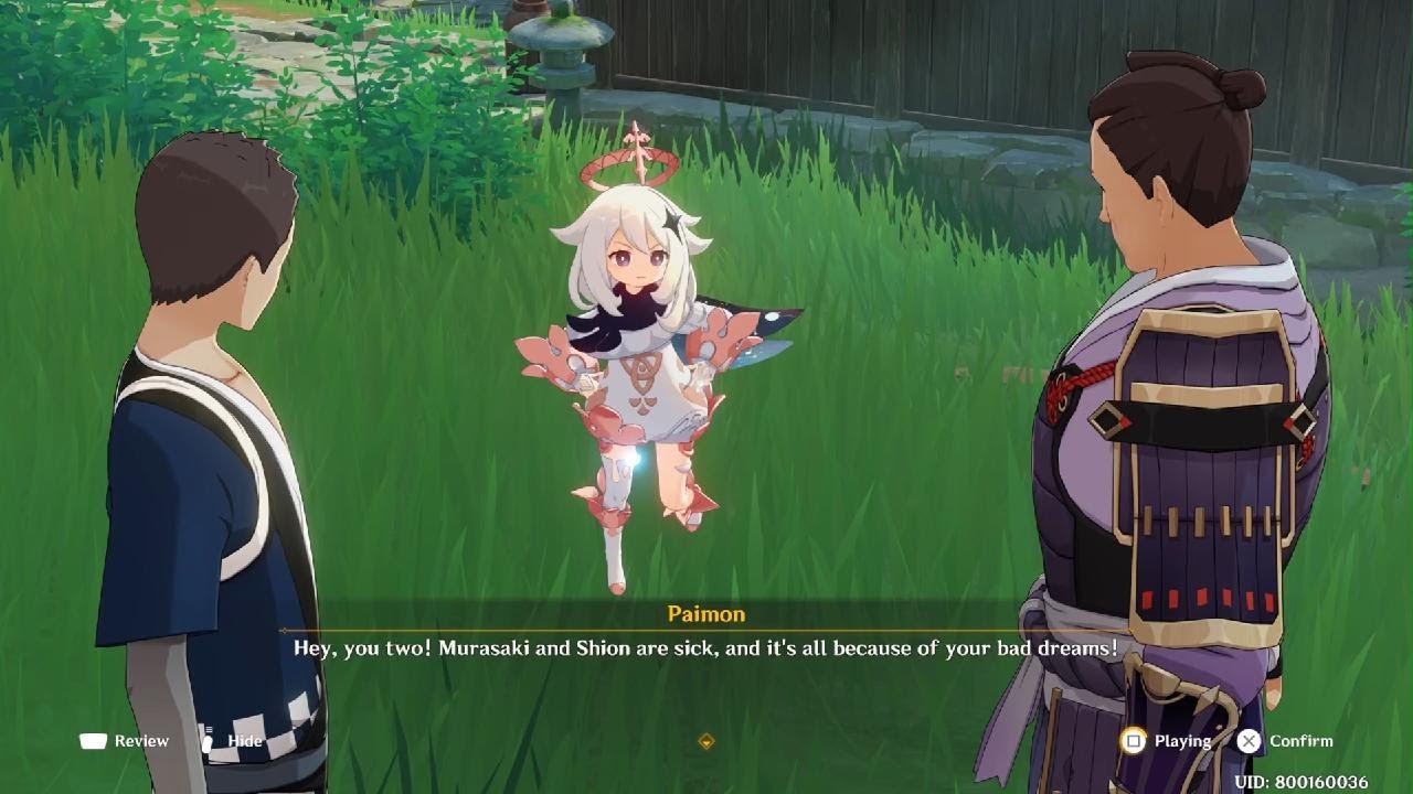 [PS5: Genshin Impact] Tapirus Somniator Story Chp Act I: Dream Eater's Melancholia Quest 3