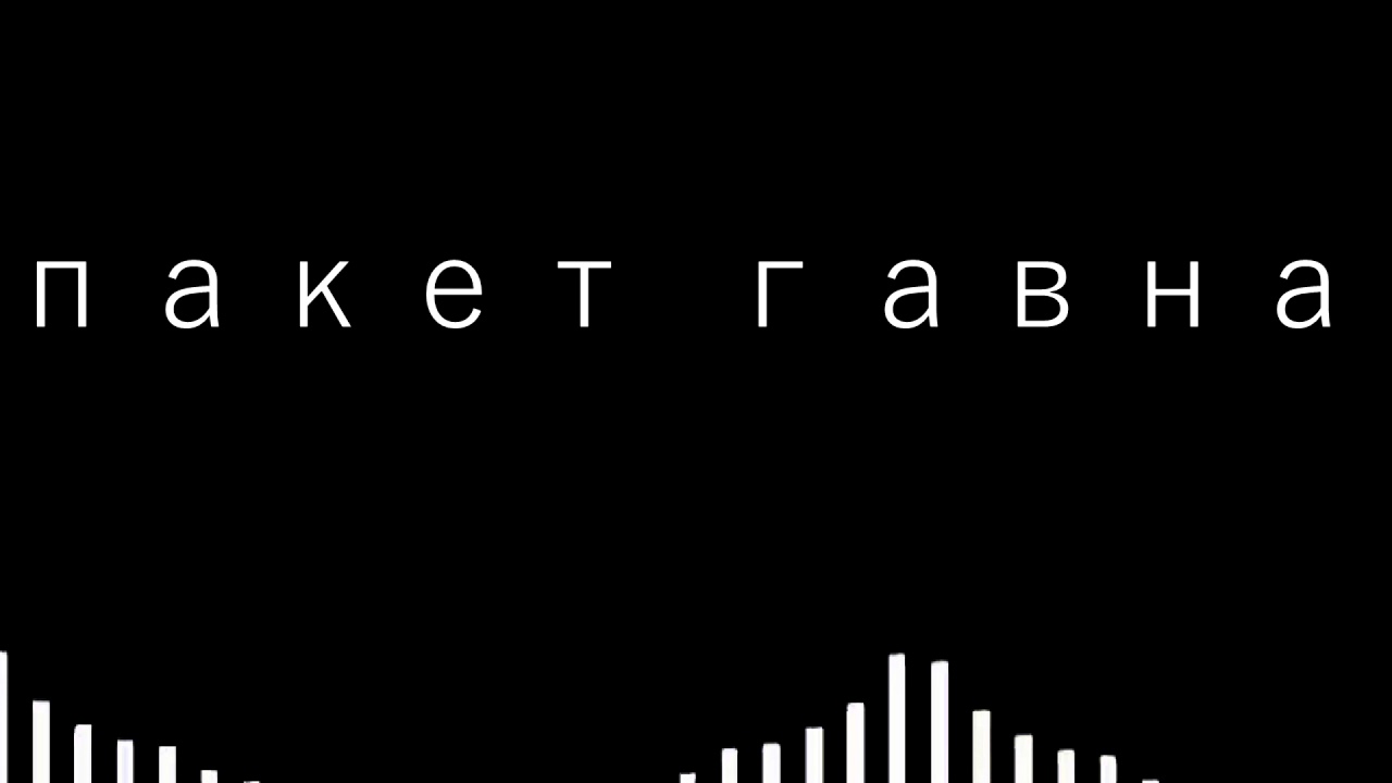 ПАКЕТ ГАВНА. ТРЕК.