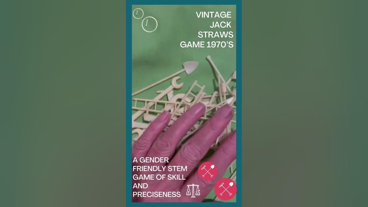 What’s so special about the gender friendly vintage game of Jack Straws
