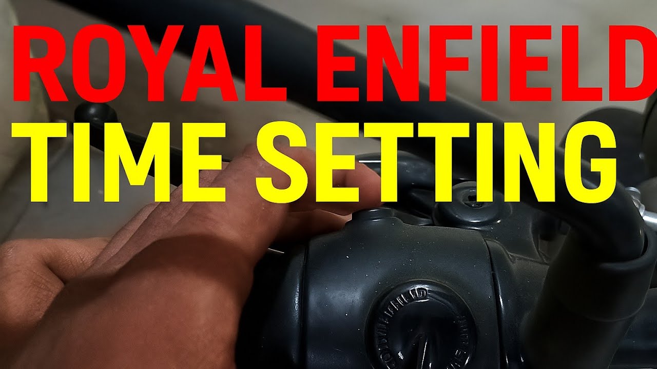 Royal Enfield Classic, Hunter, Bullet Me Time Kaise Set Kare? | Trip Button Trick for All Models