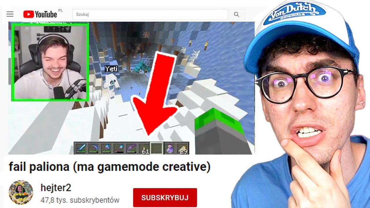 Oglądam JESZCZE GORSZE WPADKI YOUTUBERÓW.... (Wojanowice, Palion, Wojan)