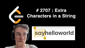 Extra Characters in a String | 2707 Leetcode | Python3