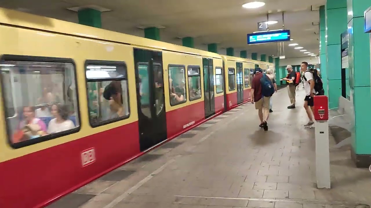 16 августа 2024 г. Городская электричка.Berlin,Germany🇩🇪.