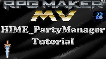 RPG Maker MV HIME_PartyManager Tutorial