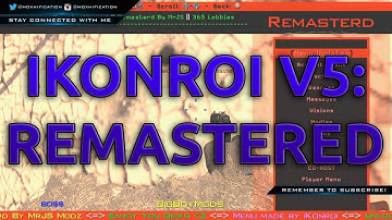 NEW RELEASE! iKonroi v5 REMASTERED MW2 MOD MENU + FREE DOWNLOAD