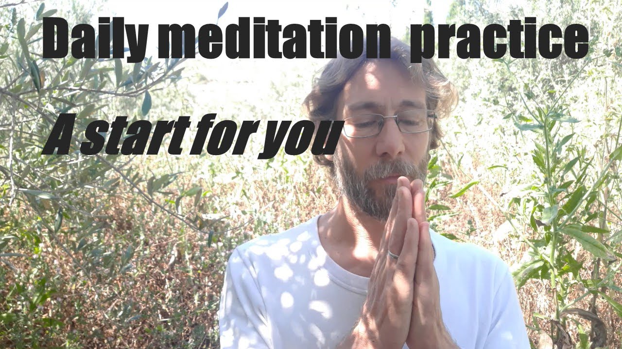 Daily meditation start - YouTube