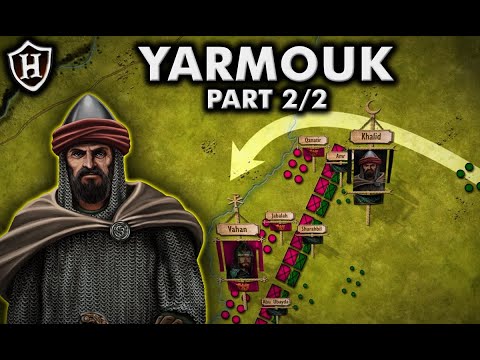 Battle of Yarmouk, 636 AD (Part 2/2) ⚔️ Byzantine - Rashidun Clash at Yarmouk