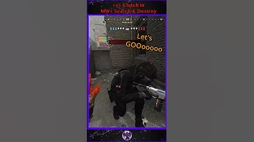 1v5 Clutch in SnD #mw3