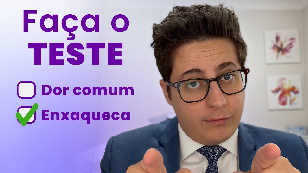 Quando a DOR de cabeça é ENXAQUECA? Faça o TESTE e descubra!