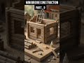 Mini Bridge Construction  #miniature #construction #bridge #asmrvideo