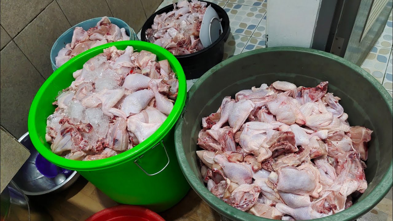 Keseharian saya dalam mengolah ayam untuk FRIED CHICKEN