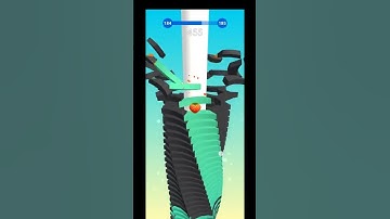 Stack Ball Level 184 Walkthrough #shorts