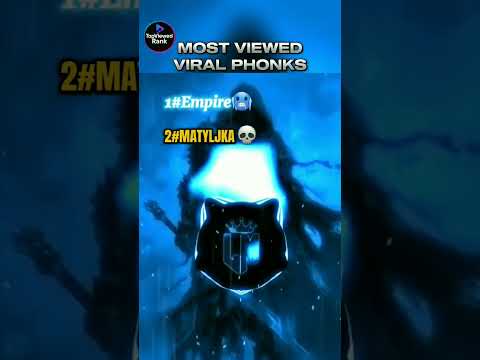 Top Viral Phonks Viralphonk Phonk Top5 Mostviewed Viralshort