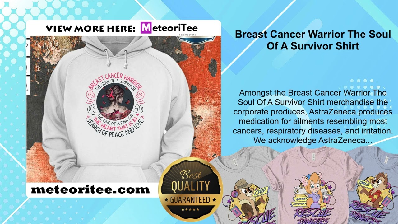 Breast Cancer Warrior The Soul Of A Survivor Shirt
