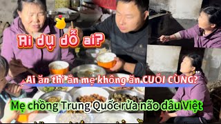 Mẹ chồng Trung Quốc KHÔNG ĂN ỐC_bị dâu Việt DỤ DỖ trước món ốc kho xả không ngớt miệng?