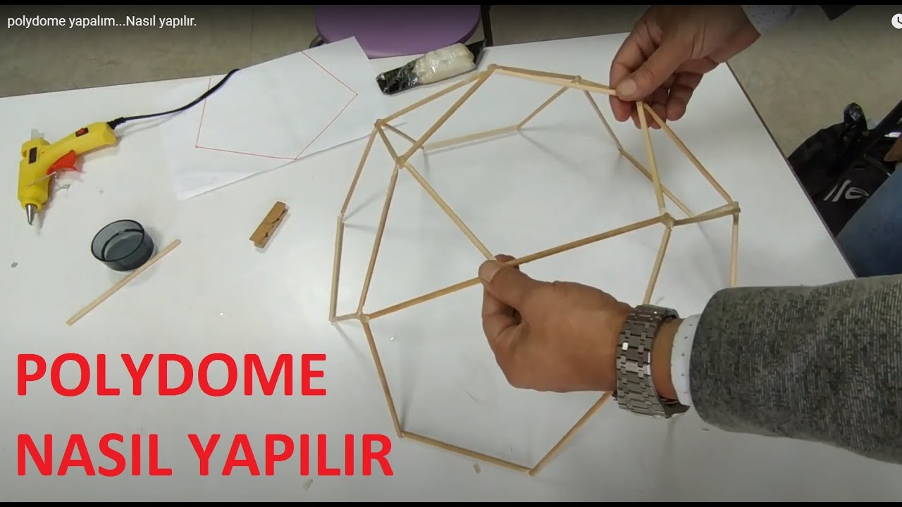 polihedron - polydome yapalım...Nasıl yapılır. - YouTube