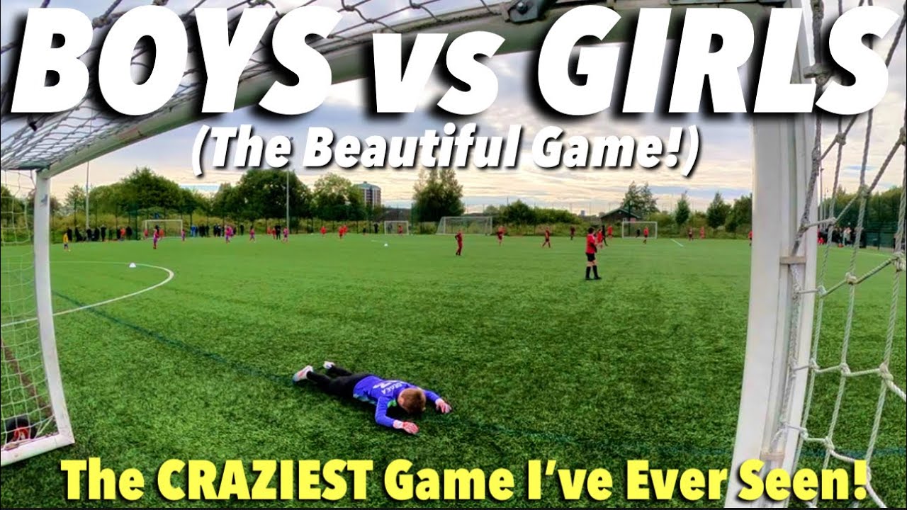 The Beautiful Game - Unreal End To End Game as The Boys Take on The Girls!