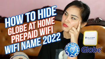 How to HIDE WIFI NAME and BLOCK USER | Globe At Home Prepaid Wifi
