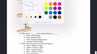 BIO 181 Practice Exam 3