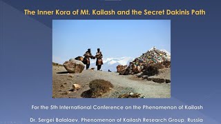 The Inner Kora of Mt  Kailash and the Secret Dakinis Path