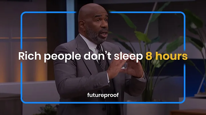 RICH PEOPLE DON'T SLEEP 8 HOURS - Steve Harvey (Minute Motivation) - DayDayNews