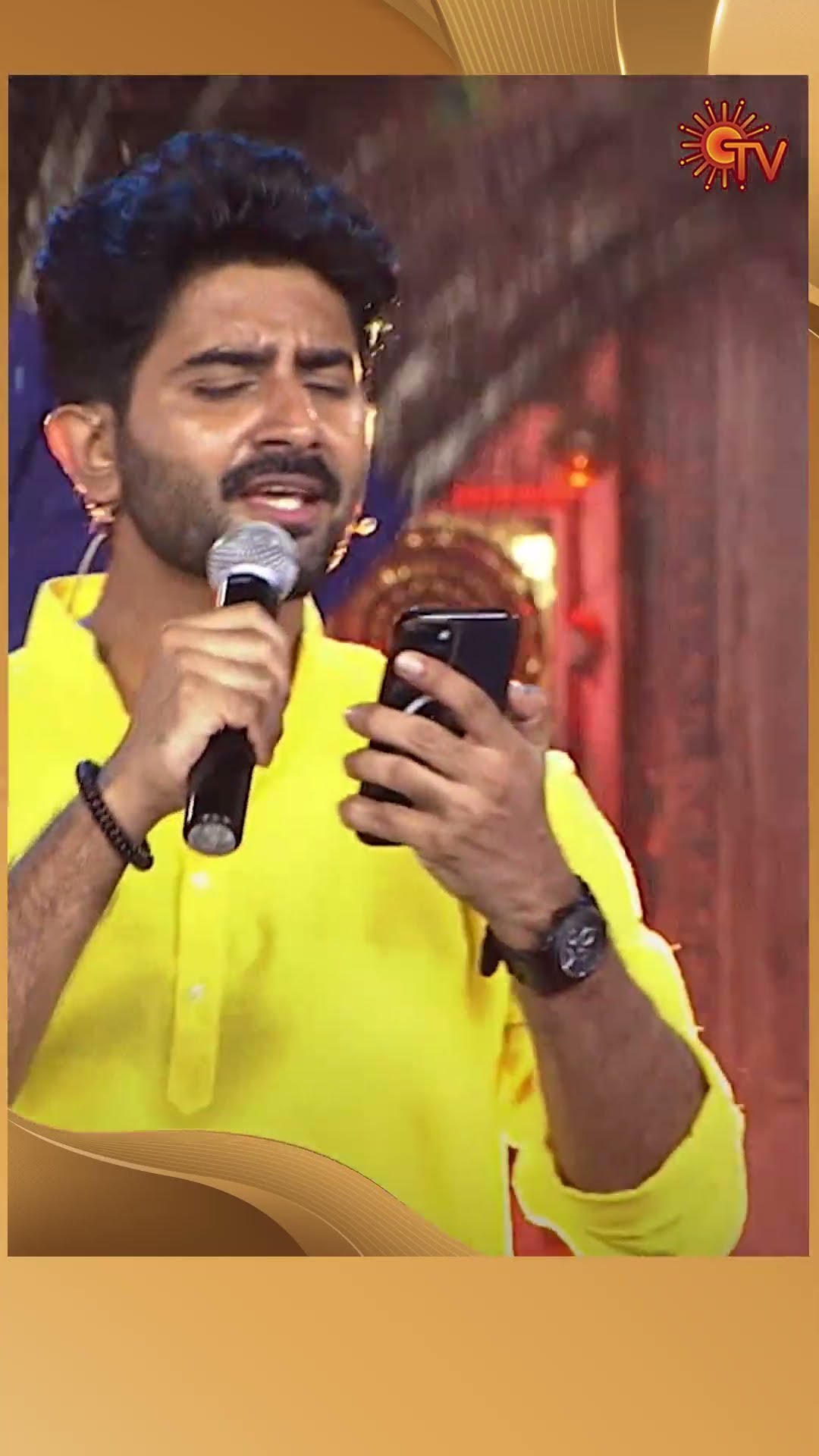ரொம்ப அழகா  பாடுறீங்க #Prabha ?? | Pongal Thiruvizha | Sun TV #shorts