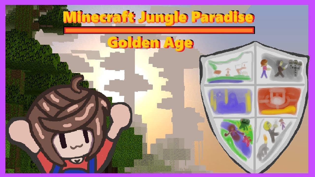 Minecraft Jungle Paradise Golden Age  - Episode 1,112 : Honeycomb Cobblestone 