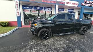 877-544-8473 22" GMC Replica Wheels Gloss Black 2019 Chevy Silverado Street Tire Miami Ft Lauderdale