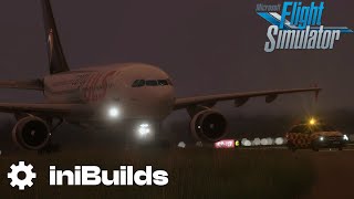 MSFS 2020 | iniBuilds A310 | Real World Cargo Flight - Istanbul to Billund