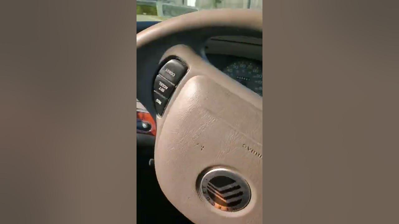 2002 grand marquis: Steering wheel wont retract (How to fix) pt.2 - YouTube