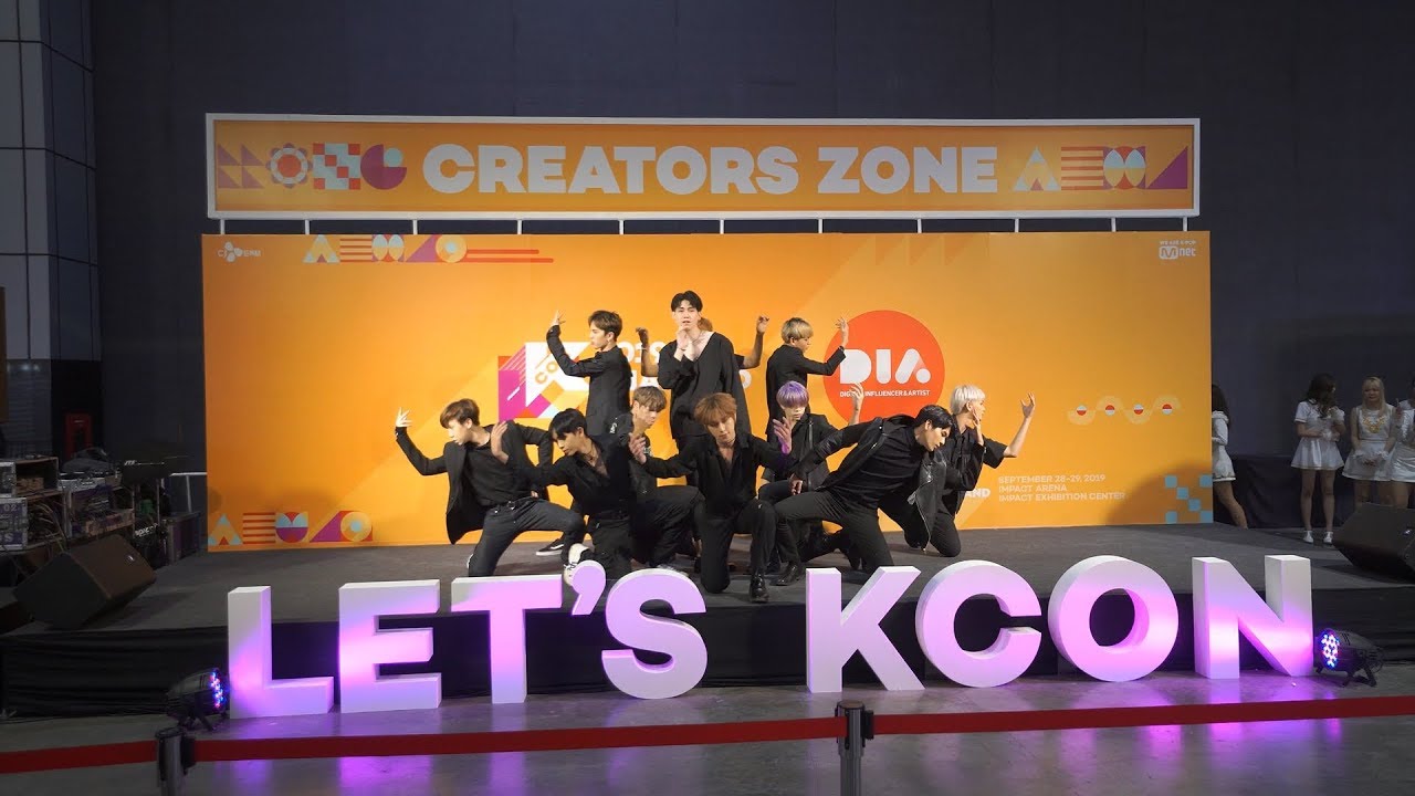 190928 K-BOY cover X1 - MOVE + U GOT IT + FLASH @ KCON 2019 THAILAND (DIA TV - CREATORS ZONE)
