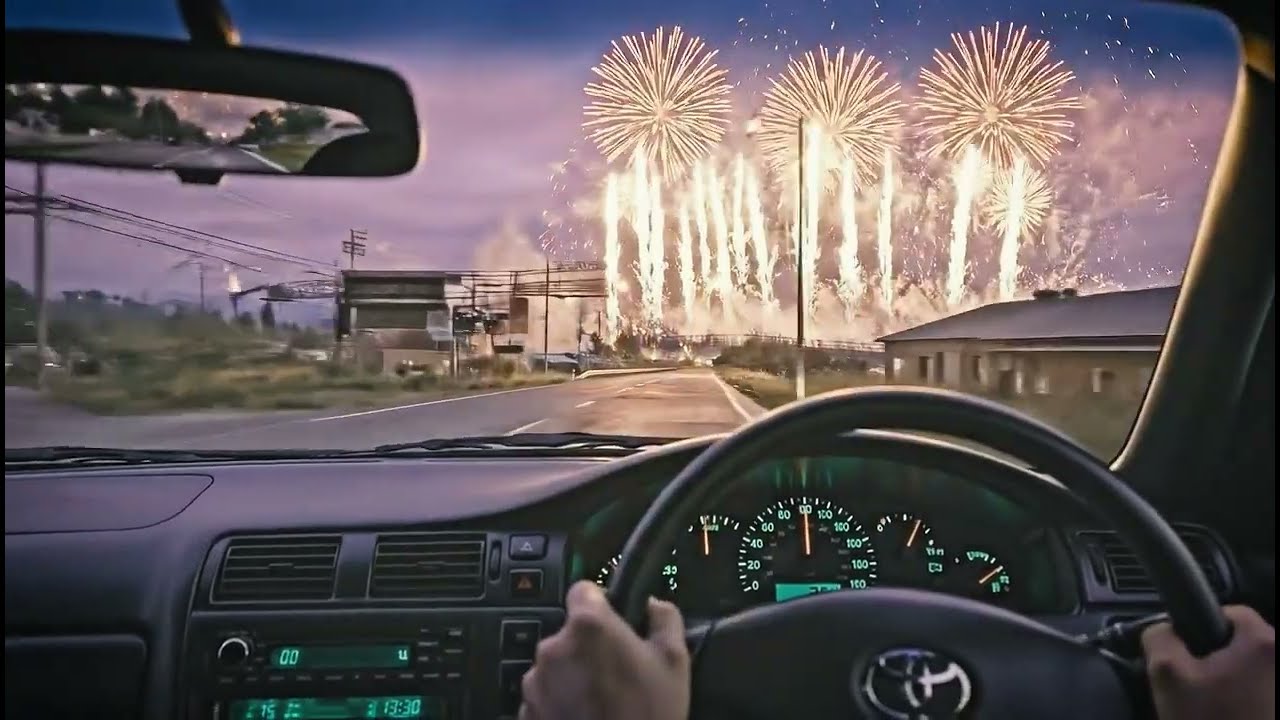 眠れない夜のための、違和感のあるドライブ- 1990s Japan Liminal Space