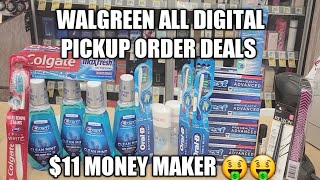 WALGREEN ALL DIGITAL PICKUP ORDER DEAL| $11 MONEY MAKER 🤑🤑