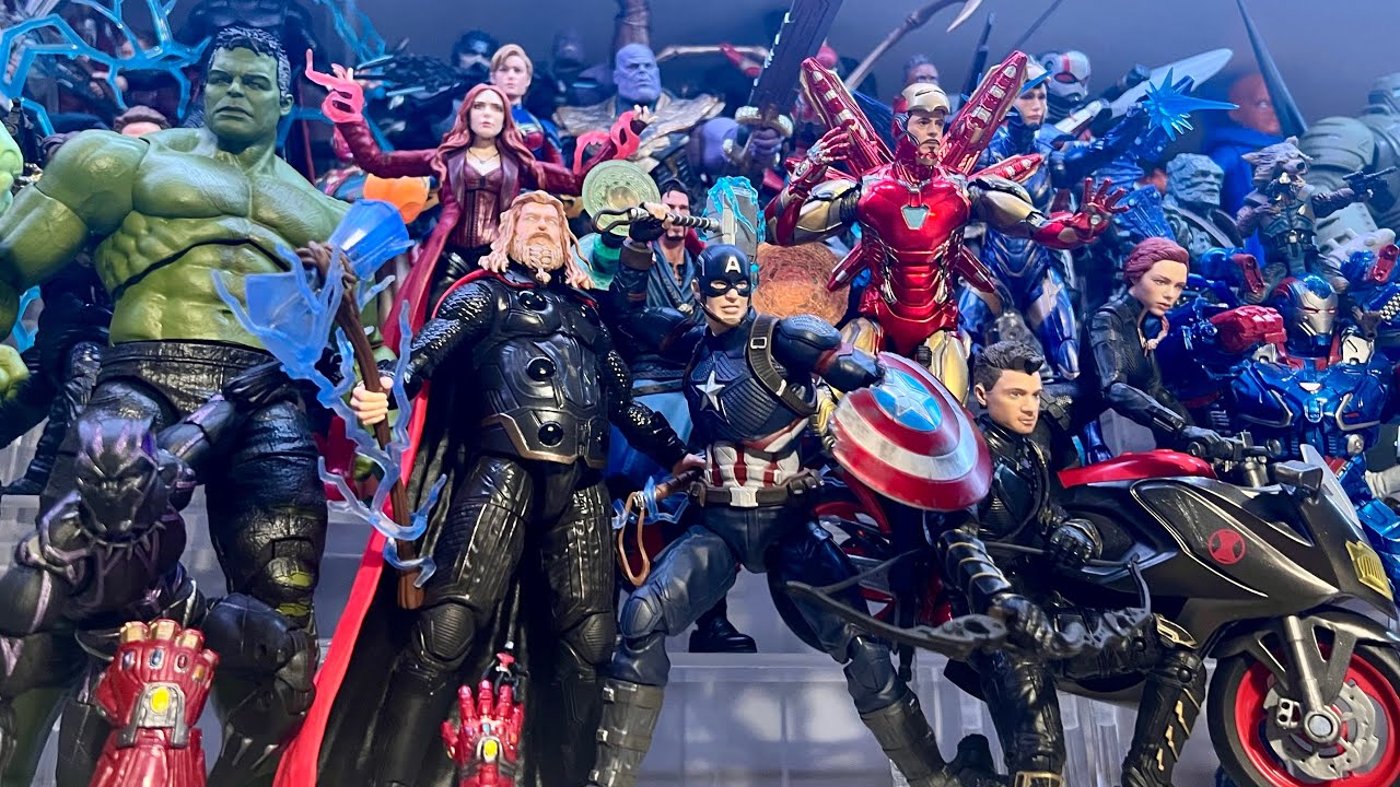 Marvel Legends Collection Display