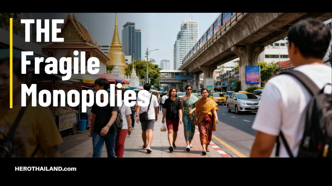 The Fragile Monopolies: Which Thai Giants are Vulnerable to New Technology?
