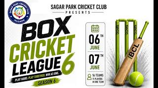 SPCC BOX CRICKET SEASON - 6 DAY-2 SAGAR PARK CRICKET CLUB LEAGUE