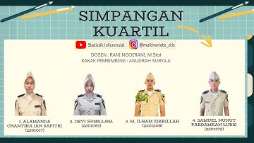 [PTDI STTD] Tutorial Excel untuk SIMPANGAN KUARTIL @statistikinferensial9972