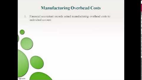 MC11: Managerial/Cost Accounting: Record Manufacturing Transactions (Normal Method)