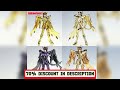 #MST Saint Seiya Myth Cloth EXM Sagittarius Aiolos w Pegasus Head 24K/OCE/Dark Gold Knights of the