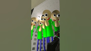 Very Strange Baldi in Gmod #shorts #garrysmod #baldi