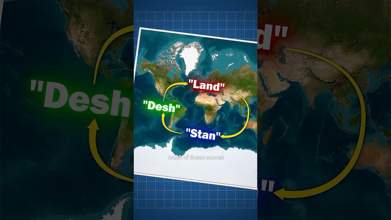 Why So Many Countries End With “Land” 🤯