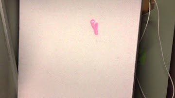 Homemade laser show, test patterns