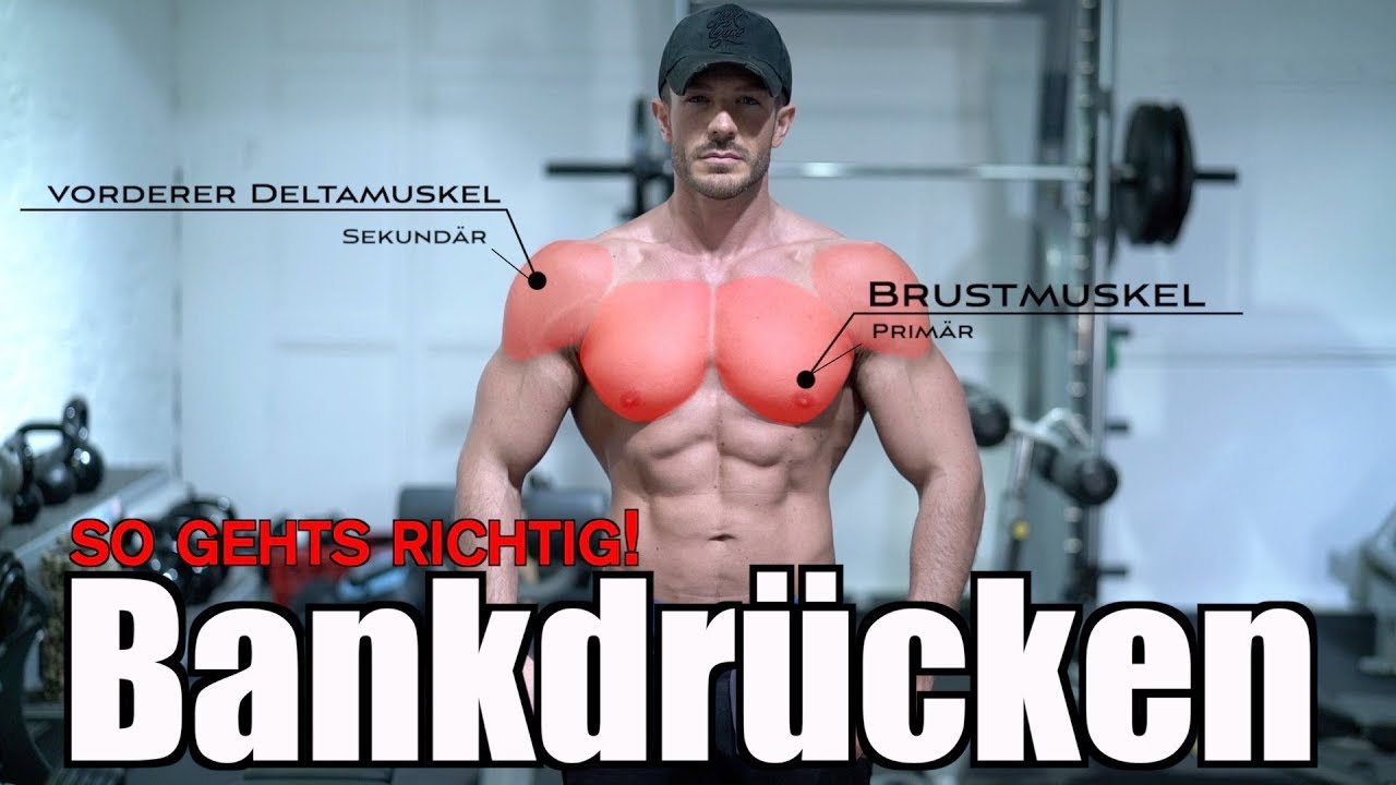 So geht: Bankdrücken