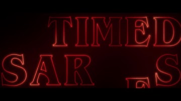 Stranger Things Intro created in After Effects