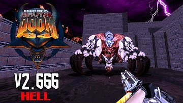 T64 Weapons - Brutal Doom 64 v2.666 : The Infernal Levels - Part 1 | Doom Mod | 4K