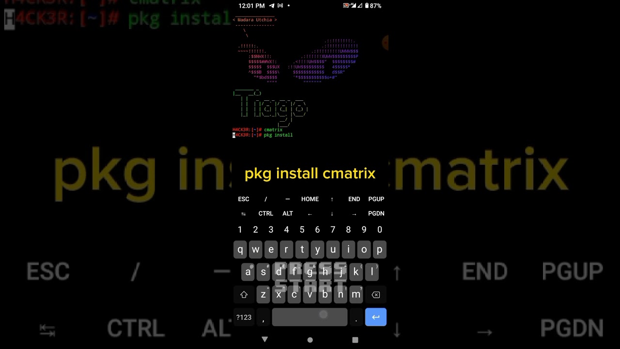 Efeito Matrix No termux 2023