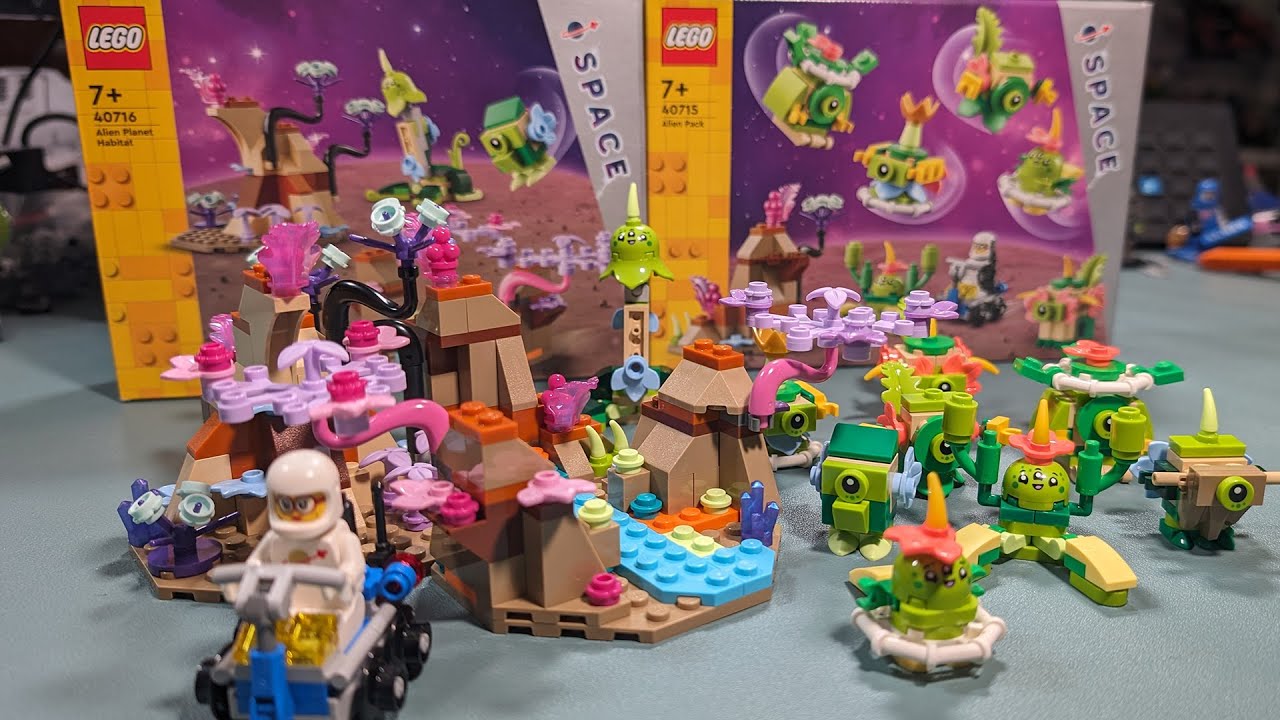 Lauter kleine Aliens - Review LEGO 40715 und 40716